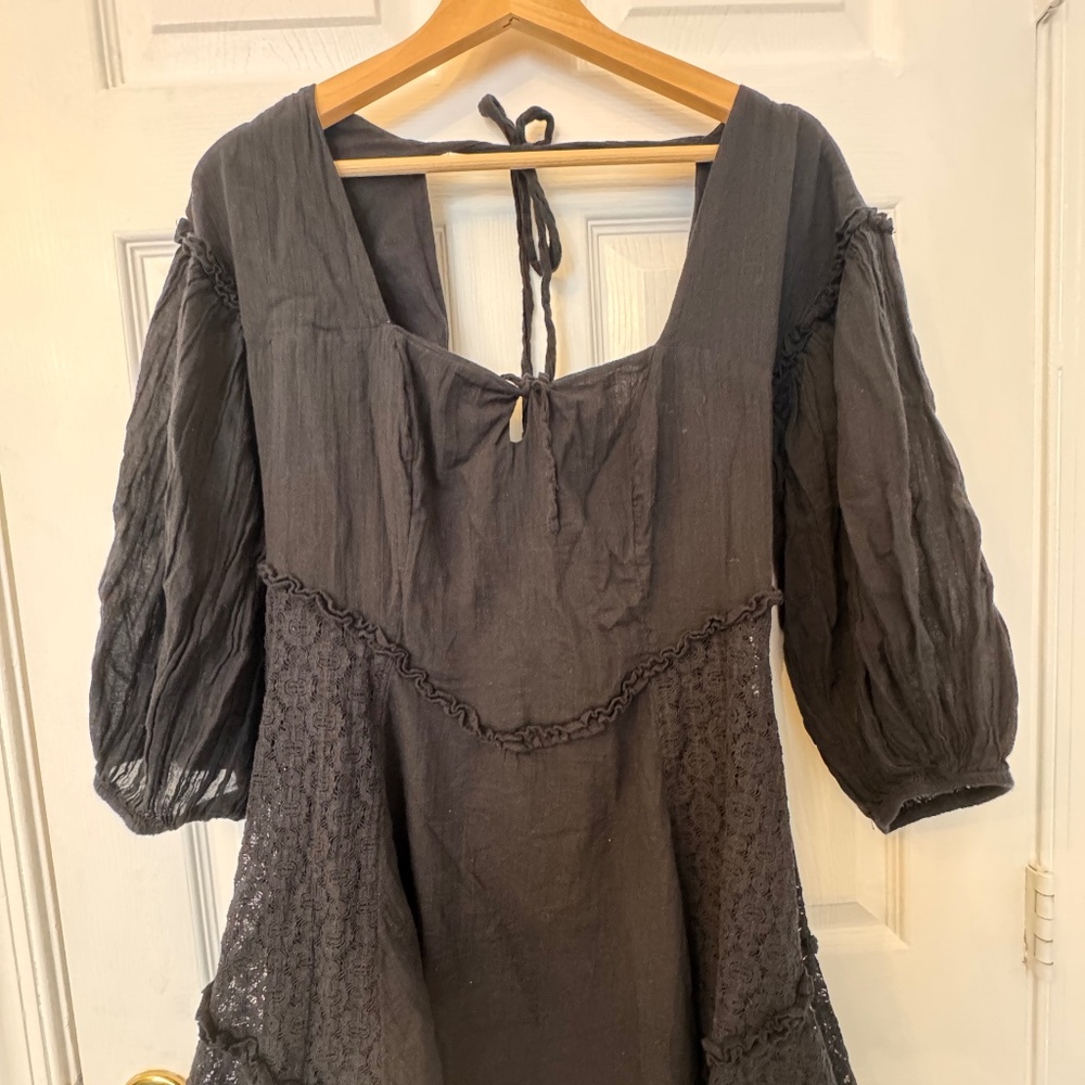Free People Black Dress
